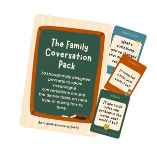 Free - Family Conversation Cards (Printable)